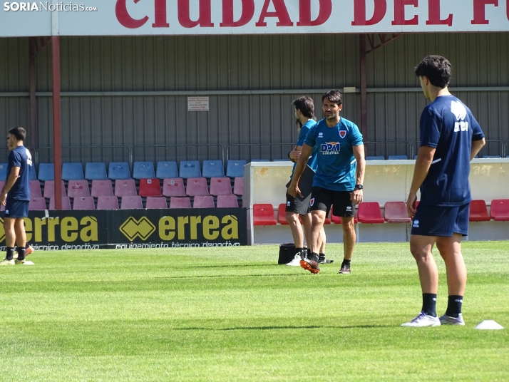 Imagen de esta mañana en la Ciudad Deportiva. /PC