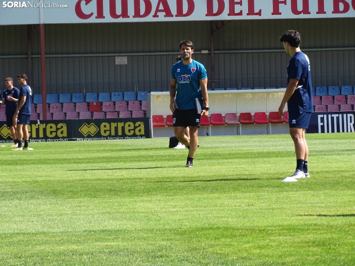 Imagen de esta mañana en la Ciudad Deportiva. /PC