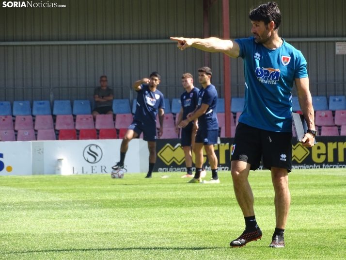 El Numancia espera decidir sobre los jugadores a prueba tras el primer amistoso frente a la S.D. Logroñés