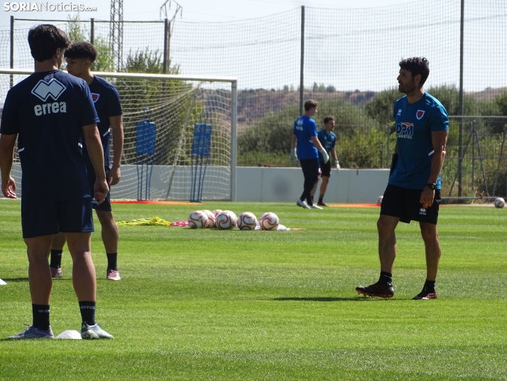 Imagen de esta mañana en la Ciudad Deportiva. /PC