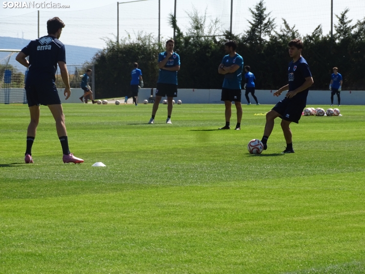 Imagen de esta mañana en la Ciudad Deportiva. /PC