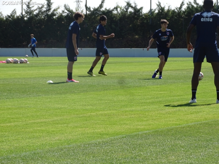 Imagen de esta mañana en la Ciudad Deportiva. /PC