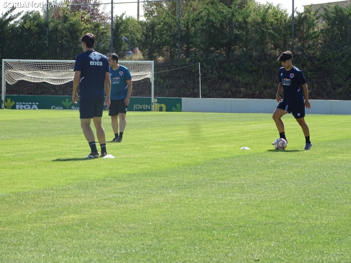 Imagen de esta mañana en la Ciudad Deportiva. /PC