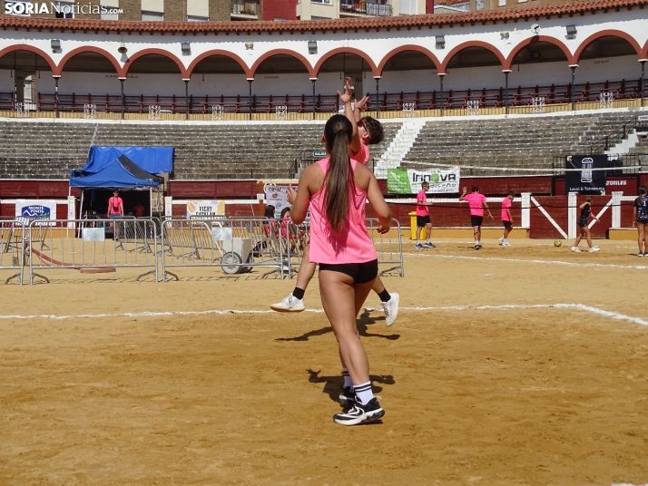 Una imagen de esta mañana de martes en la plaza de toros. /PC
