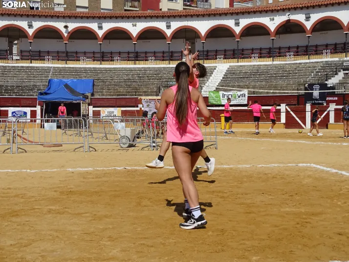 Una imagen de esta mañana de martes en la plaza de toros. /PC