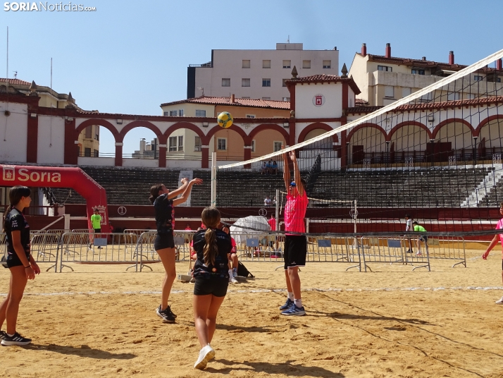 Una imagen de esta mañana de martes en la plaza de toros. /PC