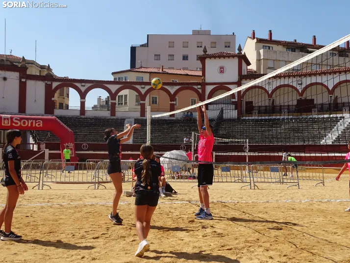 Una imagen de esta mañana de martes en la plaza de toros. /PC