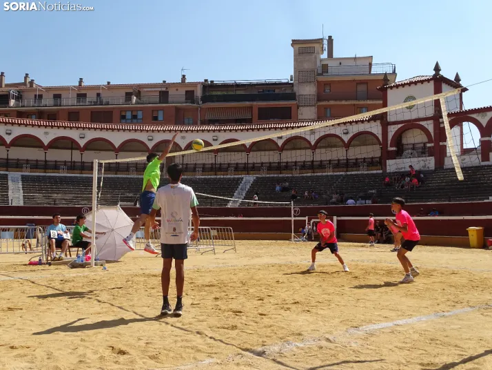 Una imagen de esta mañana de martes en la plaza de toros. /PC