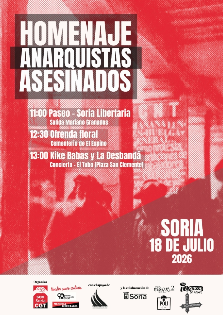 Kike Babas lidera el homenaje musical a los anarquistas represaliados 