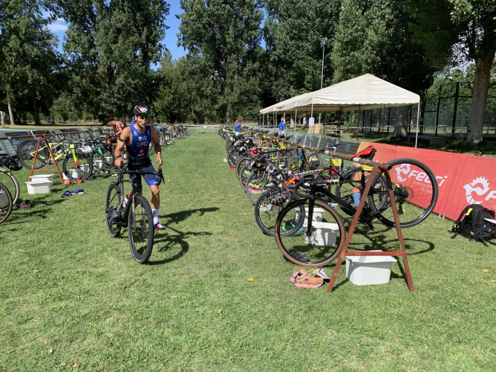 El Triatlón de Almazán pone en juego los últimos 25 billetes al Nacional de Mérida