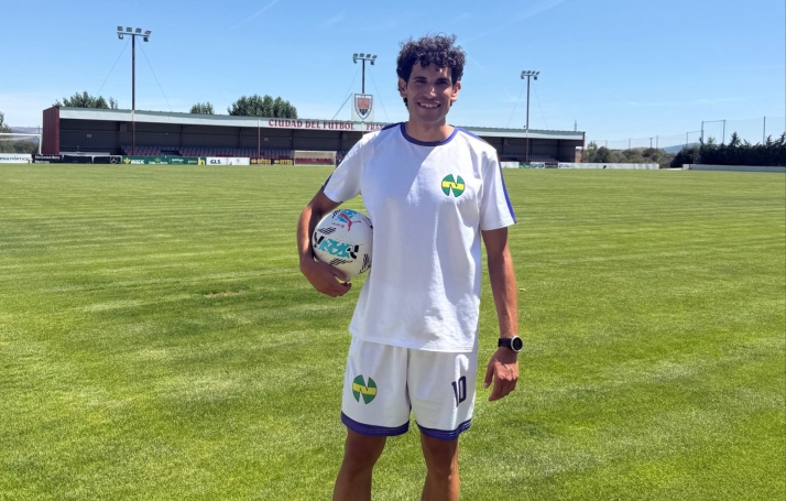 Jesús Vallejo, el ganador de dos Champios que se prepara para la próxima temporada en las instalaciones del Numancia