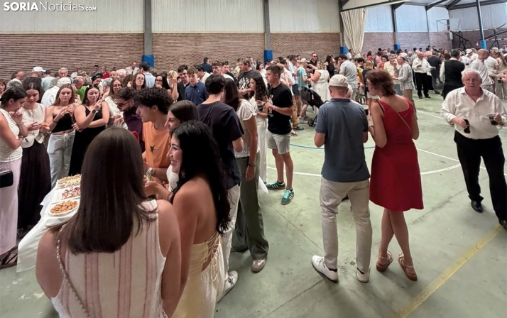 Morón de Almazán honra a San Juan Bautista: Tenemos el pueblo lleno