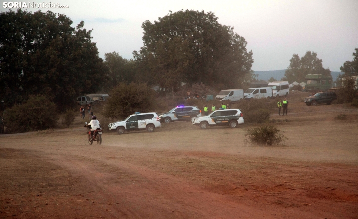 La Guardia Civil tramita un centenar de multas de tráfico durante una sola jornada del Motorbeach 