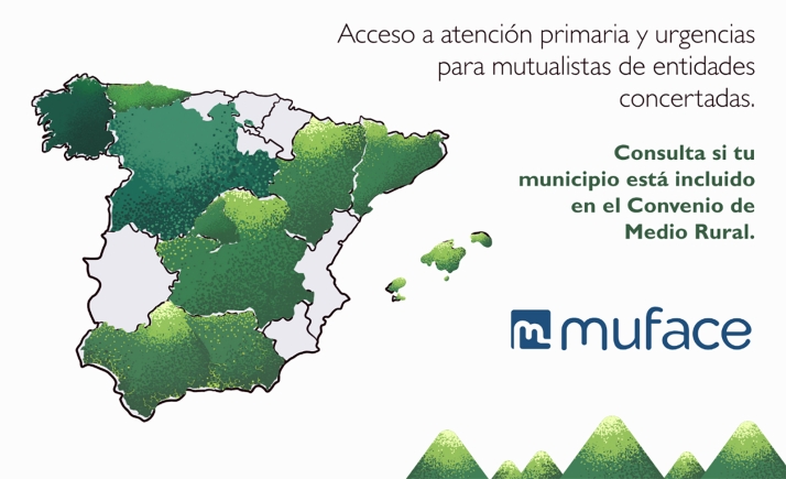 MUFACE estrena un buscador de asistencia médica rural