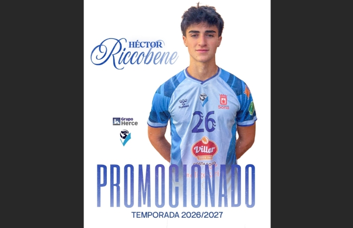 Héctor Riccobene da el salto al primer equipo del Grupo Herce Soria
