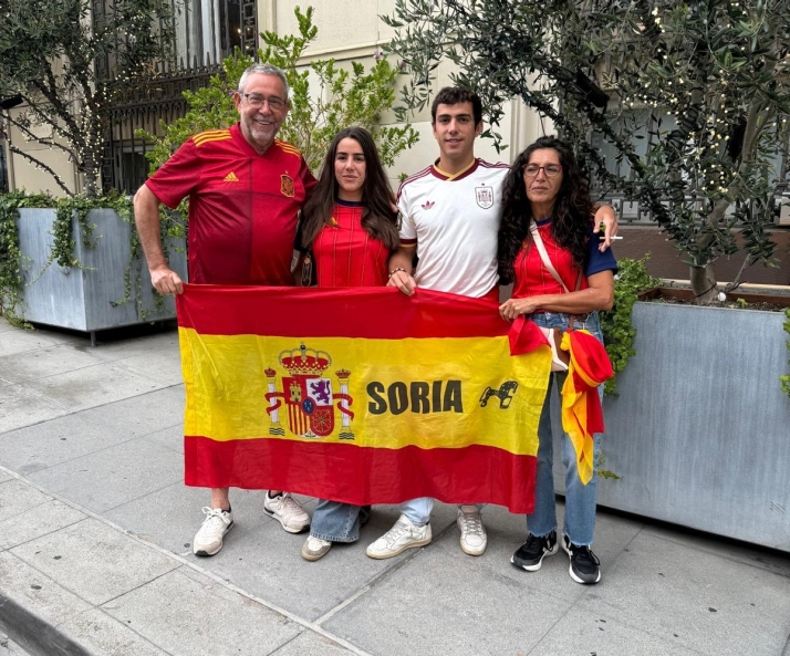 Soria estuvo presente en la victoria de España ante Austria en los dieciseisavos del Mundial