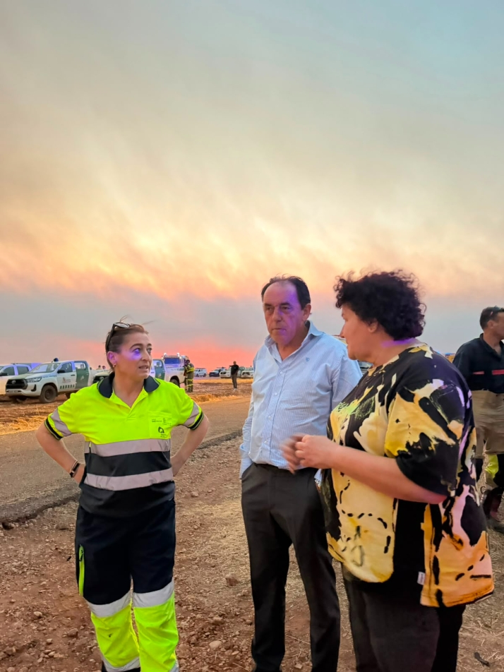 Benito Serrano: La clave fue actuar antes de que el fuego entrara en la provincia