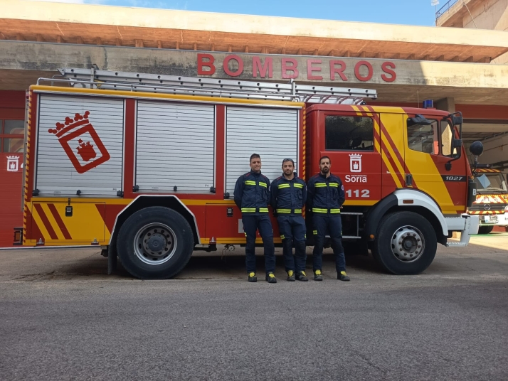 Bomberos de Soria se incorporan al operativo del incendio de Ávila tras la emergencia nacional