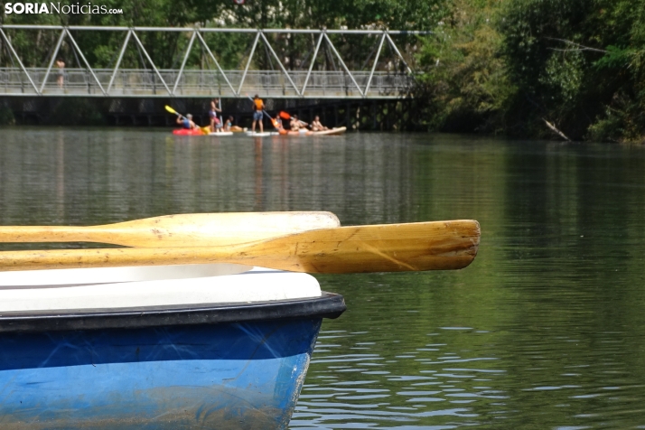 El calor asfixiante y la amenaza de chubascos marcan el tiempo en Soria este jueves