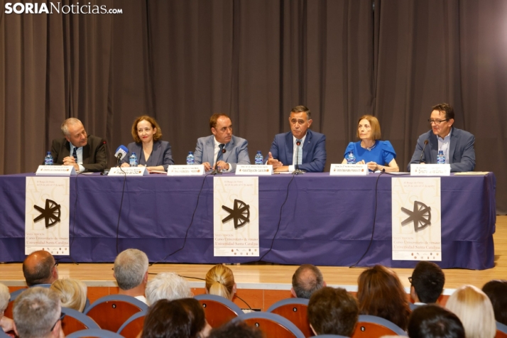 El Burgo de Osma arranca sus XXXIX Cursos de Verano de Santa Catalina con más de 90 matriculados