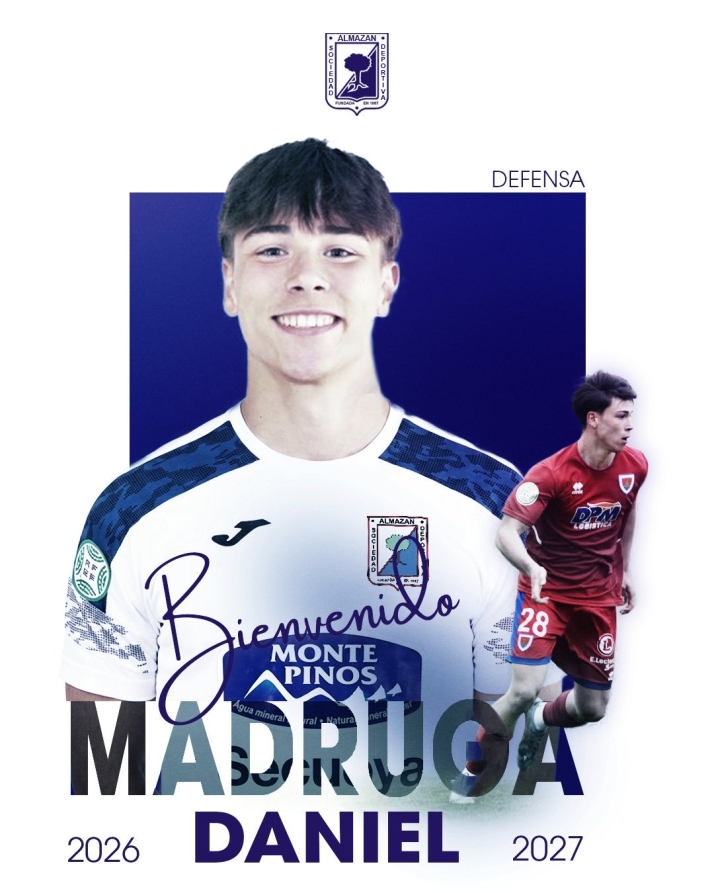 La SD Almazán perfila su plantilla con dos fichajes, una renovación y la salida de Ayoub Benhaddaj