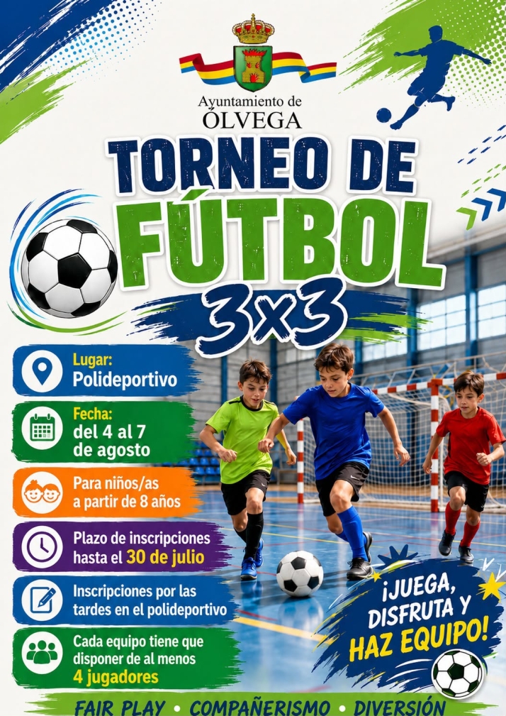Fútbol y bádminton para disfrutar del verano en Ólvega