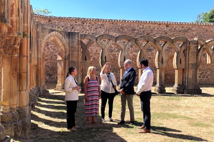 El consejero de Cultura reclama en Soria un reparto proporcional del 2% Cultural para Castilla y León