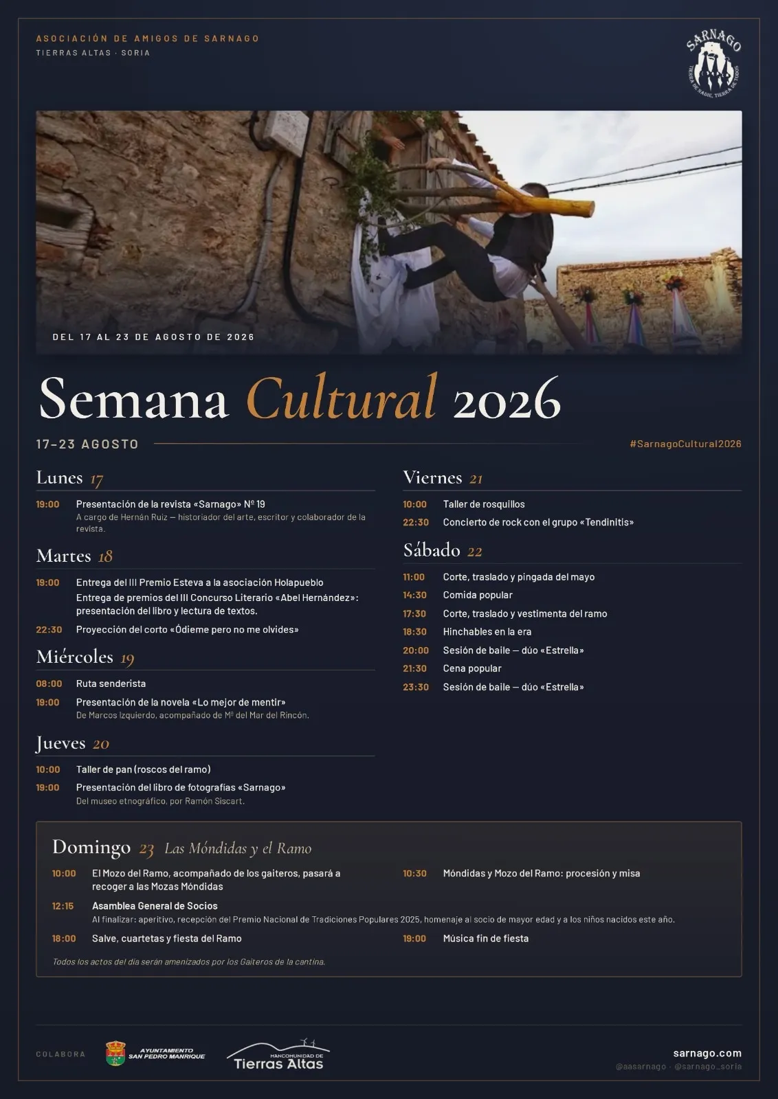 Foto 2 - Las M&oacute;ndidas y el Ramo protagonizan la Semana Cultural de Sarnago