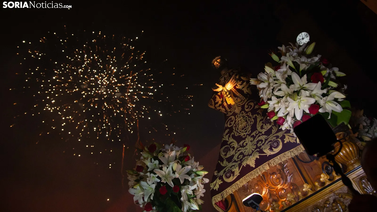 Almazán se prepara a sus días grandes, pendiente de los fuegos artificiales