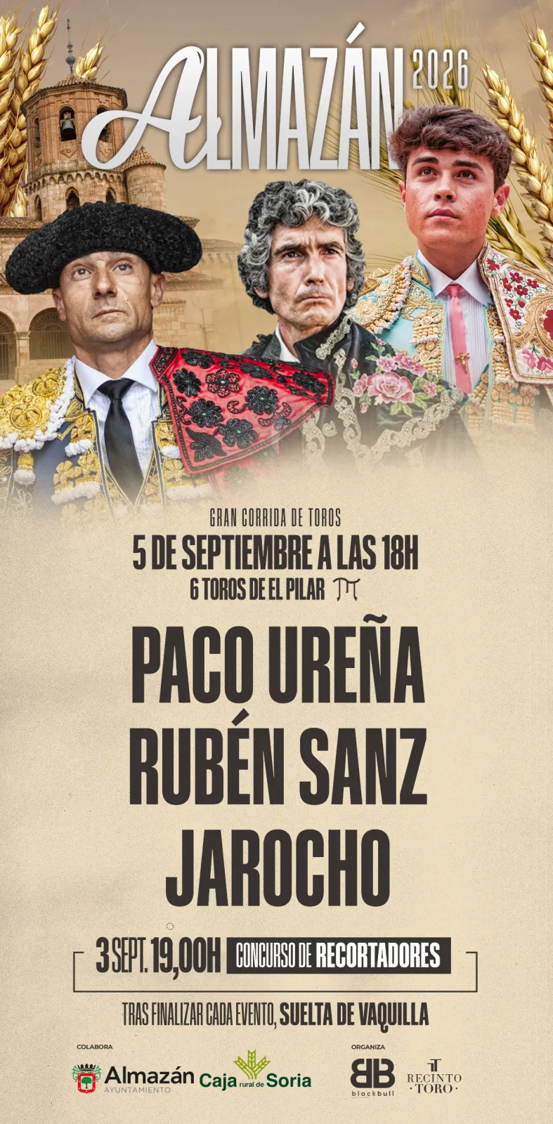 Foto 2 - Almaz&aacute;n se prepara para dos grandes tardes de toros con Rub&eacute;n Sanz como uno de los protagonistas