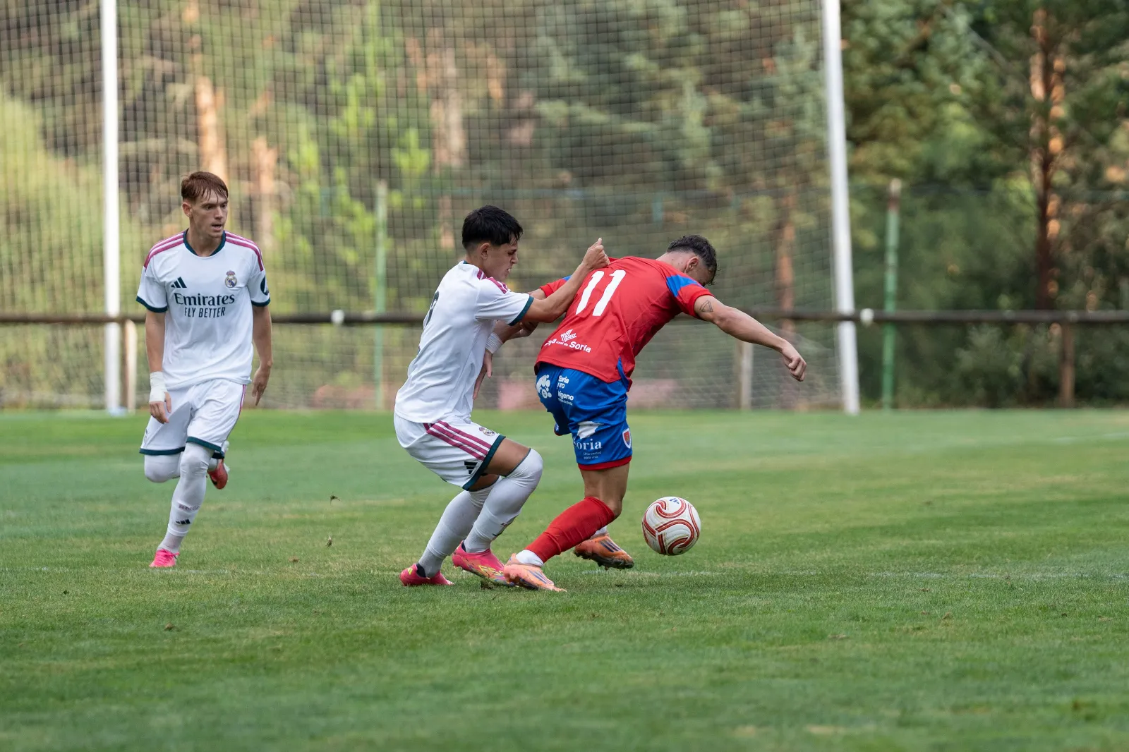 Tercer empate consecutivo del Numancia en pretemporada: 0-0 ante el Real Madrid C
