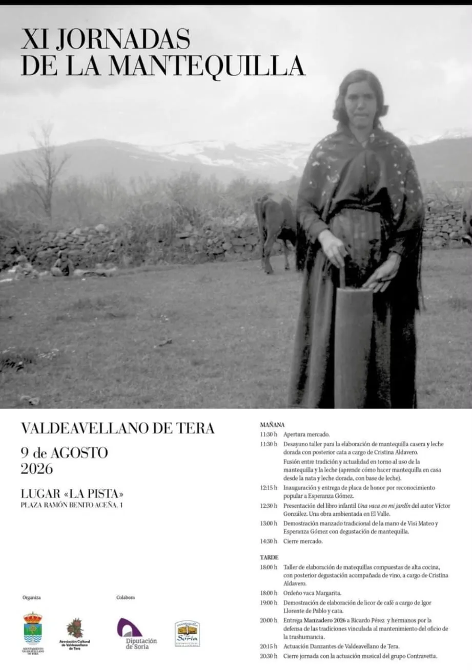 Foto 2 - Valdeavellano reivindica la mantequilla como s&iacute;mbolo de su historia, cultura e identidad