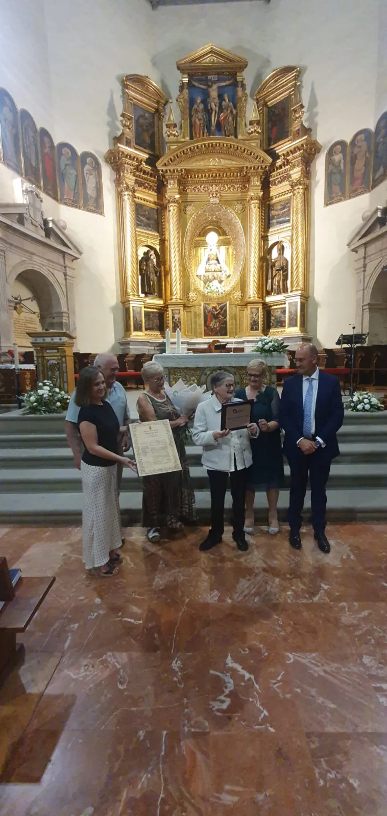 Foto 2 - &Aacute;greda celebra el multitudinario centenario de Mar&iacute;a Asunci&oacute;n Alonso del R&iacute;o