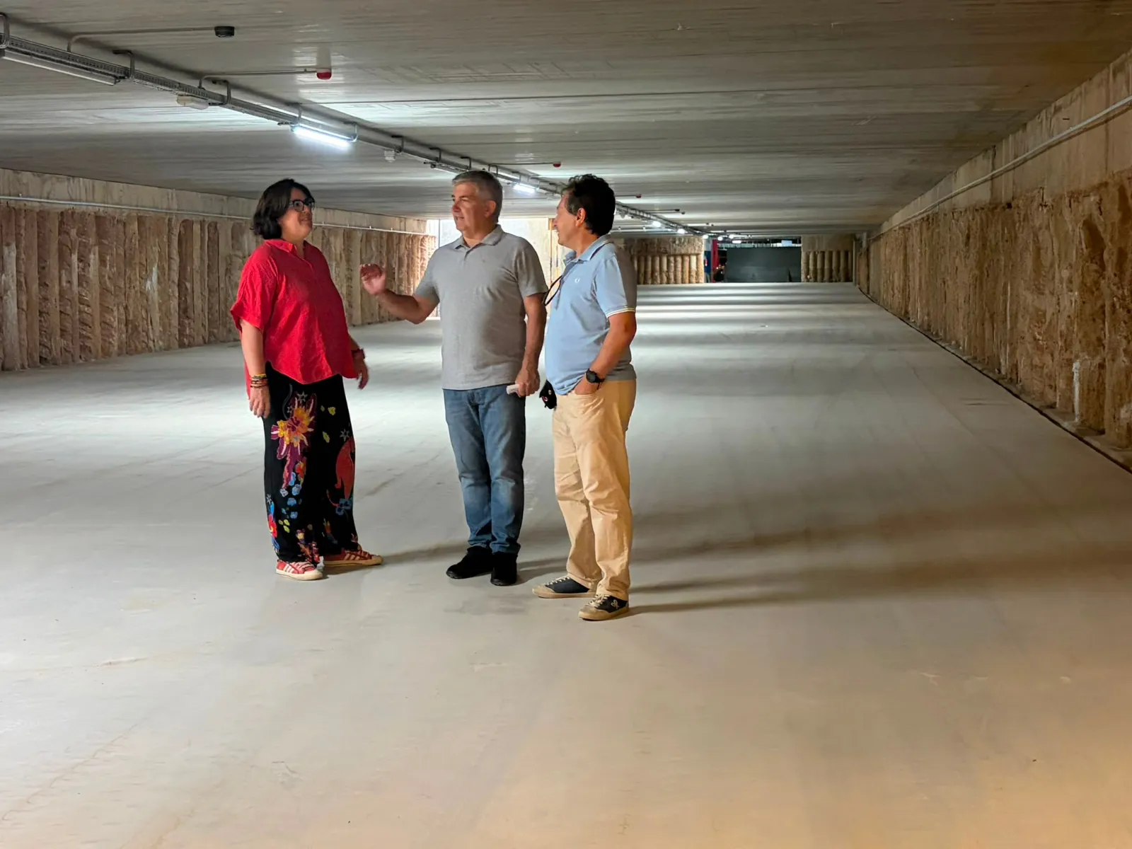 Foto 2 - Las 100 nuevas plazas del parking de Doctrina ser&aacute;n para los vecinos