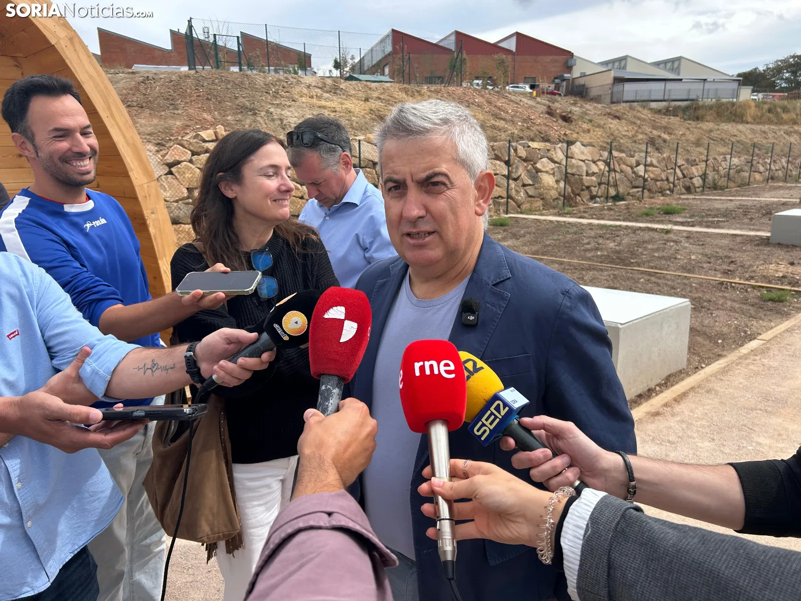 Foto 2 - Soria inaugura 24 huertos urbanos que entrar&aacute;n en funcionamiento la pr&oacute;xima primavera