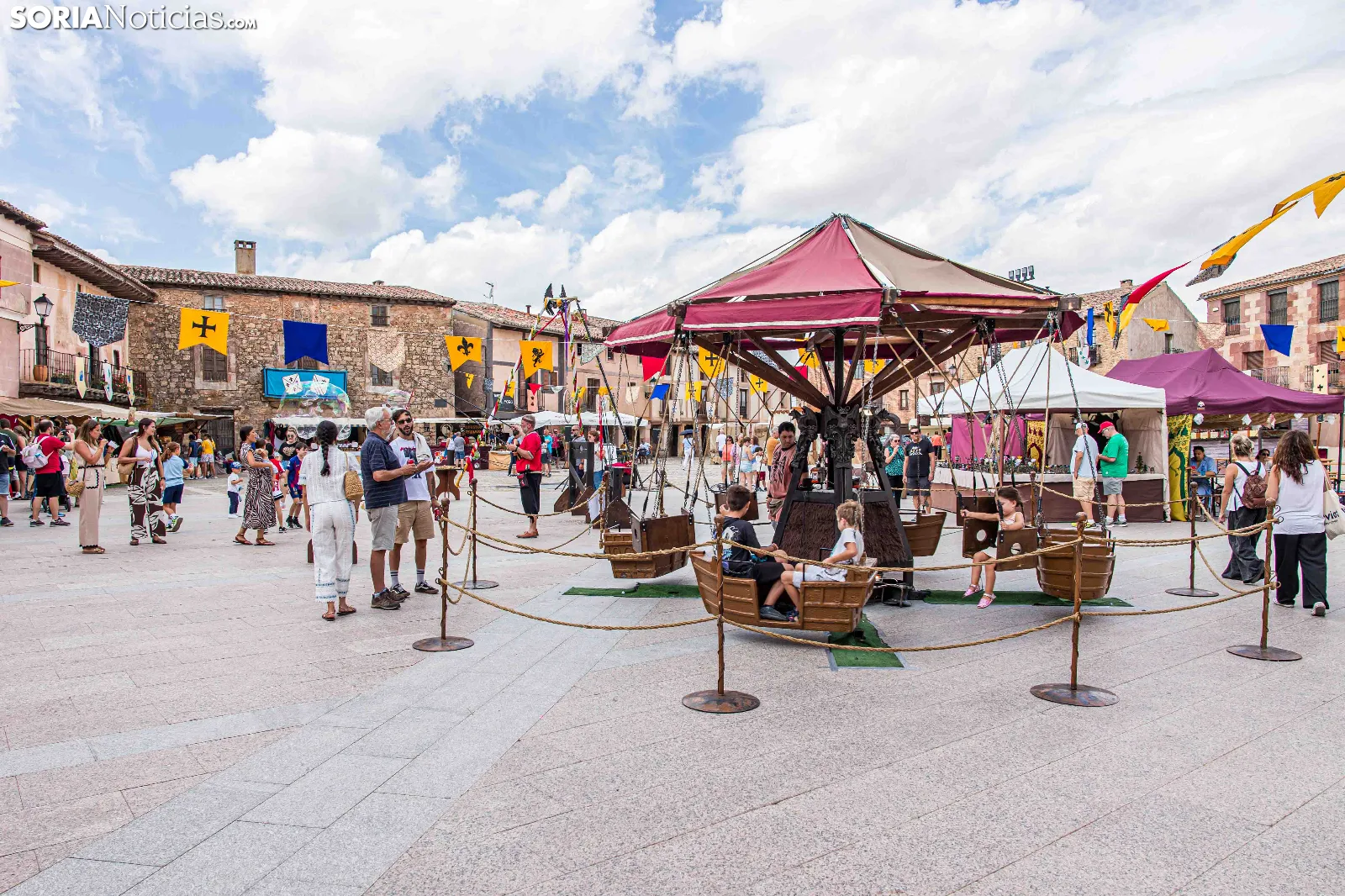 GALERÍA | El Mercado Medieval de Medinaceli: artesanía, tradición y color