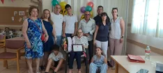 La residencia GeroSoria de Fuentetoba celebra el siglo de vida de Emilia Martínez Marín