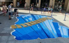Foto 4 - El 'sorprendente precipicio' que se abre en pleno centro de Soria