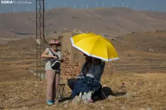 Así está el paraje de 'El Calarizo', en Borobia, horas antes del eclipse  |María Ferrer