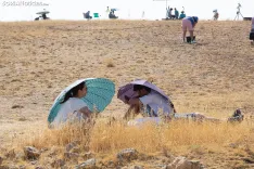 Así está el paraje de 'El Calarizo', en Borobia, horas antes del eclipse  |María Ferrer