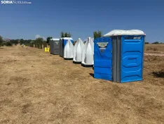 Foto 9 - As&iacute; se prepara Valonsadero para el eclipse: una especie de Saca, zona delimitada y muchos ba&ntilde;os