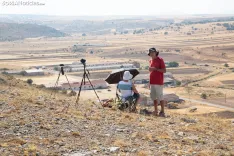 Así está el paraje de 'El Calarizo', en Borobia, horas antes del eclipse  |María Ferrer