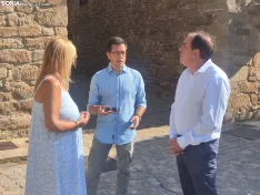 La visita de esta mañana a Castilfrío de la Sierra