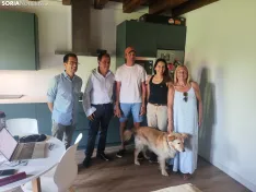 La visita de esta mañana a Castilfrío de la Sierra