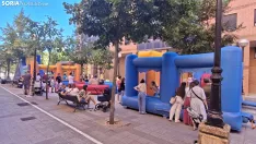 Una imagen de esta tarde en el barrio capitalino. /SN