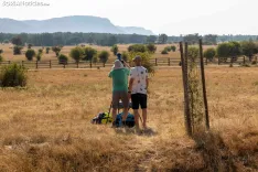 Grupo de daneses viajan a Valonsadero (Soria) para ver el eclipse total