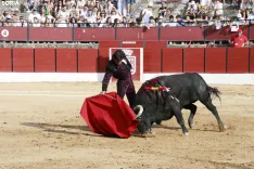 Jarocho conquista El Burgo de Osma en una tarde de casta, oficio y una vuelta al ruedo