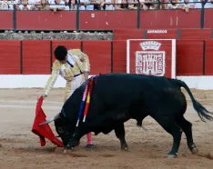 Jarocho conquista El Burgo de Osma en una tarde de casta, oficio y una vuelta al ruedo