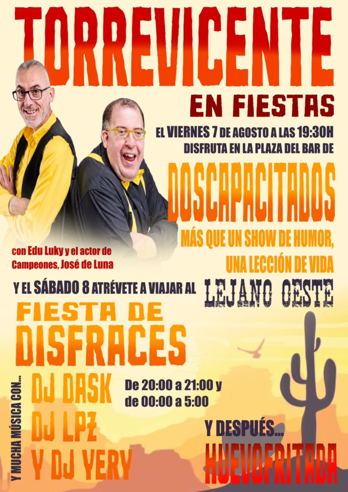Torrevicente apuesta por la inclusión y el humor en sus fiestas patronales