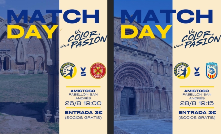 El balonmano regresa al San Andrés con dos amistosos de altura esta semana